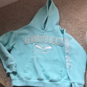 Rehobeth beach Delaware hooded sweatshirt